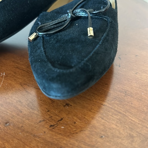 Black Suede Talbots Flats - Picture 3 of 6